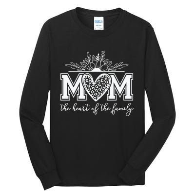 Family Heart Mom Love Tall Long Sleeve T-Shirt