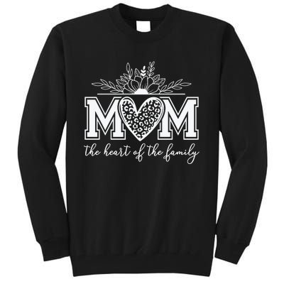 Family Heart Mom Love Tall Sweatshirt