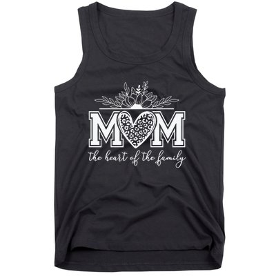 Family Heart Mom Love Tank Top