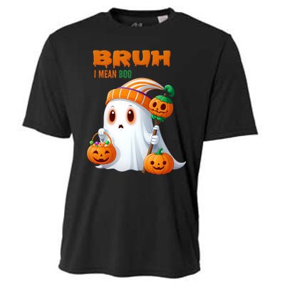 Funny Halloween Meme Bruh I Mean Boo Cooling Performance Crew T-Shirt