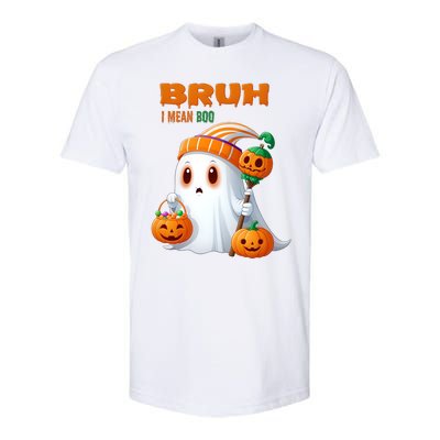 Funny Halloween Meme Bruh I Mean Boo Softstyle CVC T-Shirt