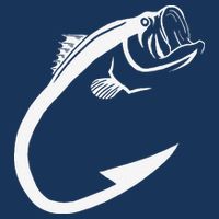 Fish Hook Minimal Art Cool Fishing Lover Art Lover Gift Tank Top