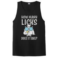 Funny How Many Licks Does It Take? Funny Owl PosiCharge Competitor Tank