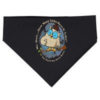 Funny How Many Licks Does It Take USA-Made Doggie Bandana