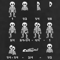 Funny Halloween Math Equations Skeletons Cool Comfort Performance Bucket Hat