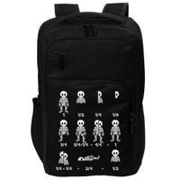 Funny Halloween Math Equations Skeletons Impact Tech Backpack