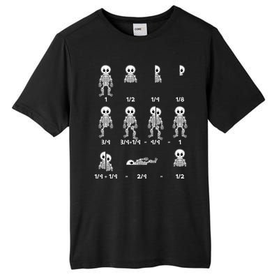 Funny Halloween Math Equations Skeletons Tall Fusion ChromaSoft Performance T-Shirt