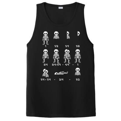 Funny Halloween Math Equations Skeletons PosiCharge Competitor Tank