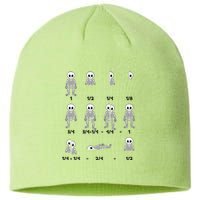 Funny Halloween Math Equations Skeletons Sustainable Beanie