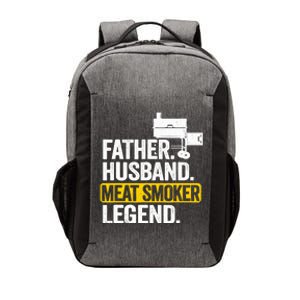 Father Husband Meat Smoker Legend Grilling Dad Meat Smoking Vector Backpack