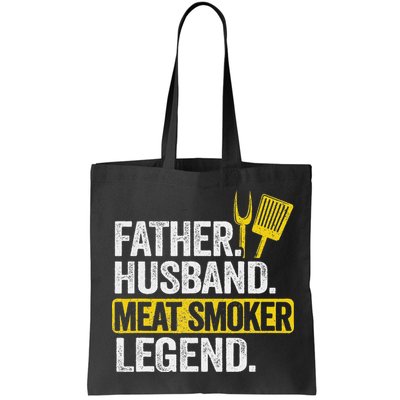 Father Husband Meat Smoker Legend Grilling Dad Meat Smoking Bag