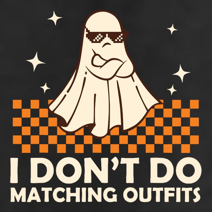 Family Halloween Matching Shirts I DonT Do Matching Outfits Adult Drive Performance Visor