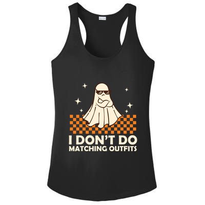 Family Halloween Matching Shirts I DonT Do Matching Outfits Ladies PosiCharge Competitor Racerback Tank