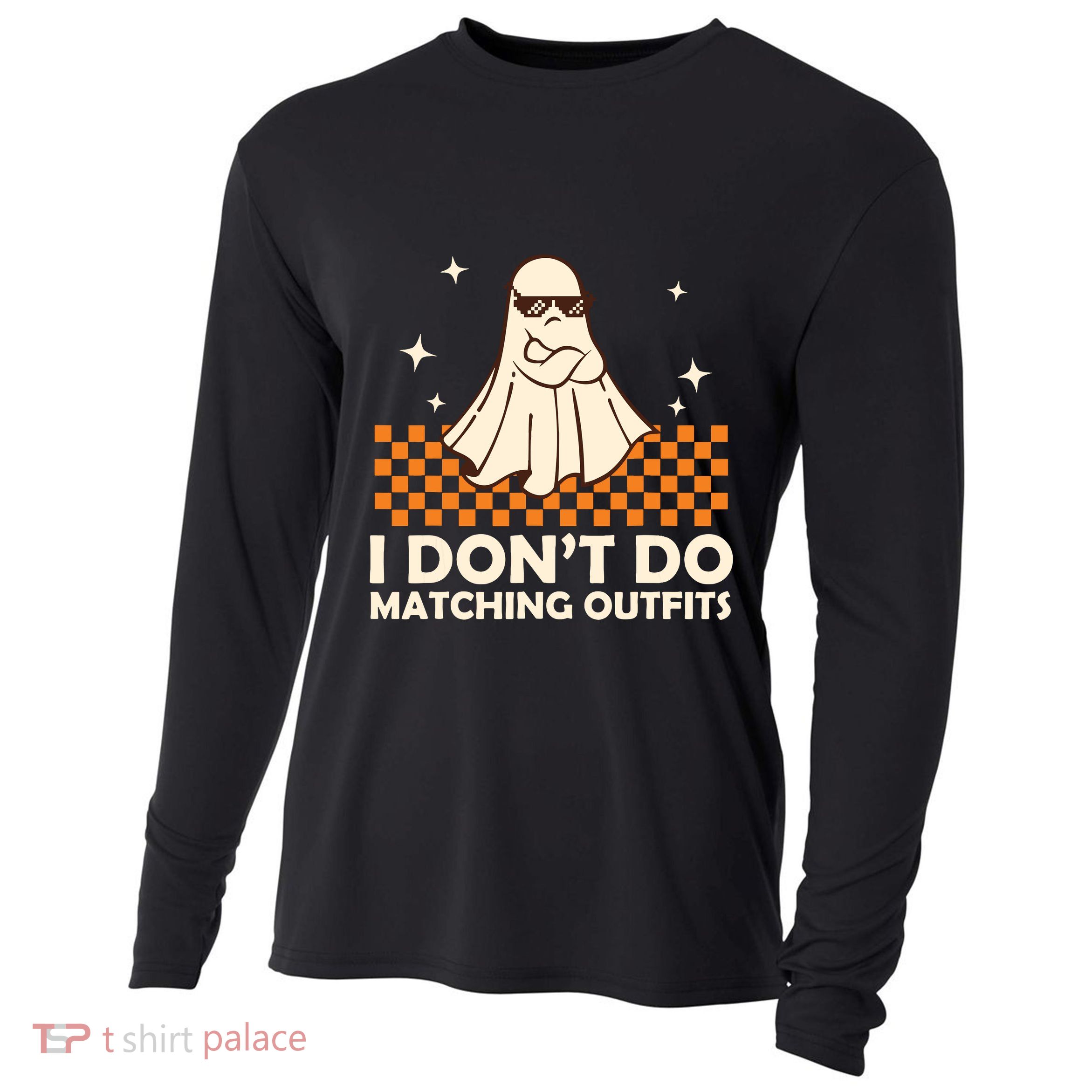 Family Halloween Matching Shirts I DonT Do Matching Outfits Cooling Performance Long Sleeve Crew