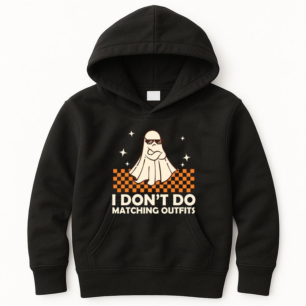 Family Halloween Matching Shirts I DonT Do Matching Outfits Kids Hoodie