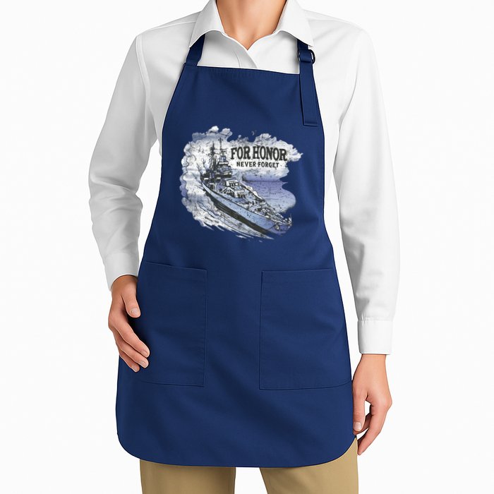 For Honor Never Forget Navy Seals Ship Apron