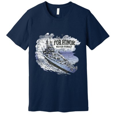 For Honor Never Forget Navy Seals Ship Premium T-Shirt