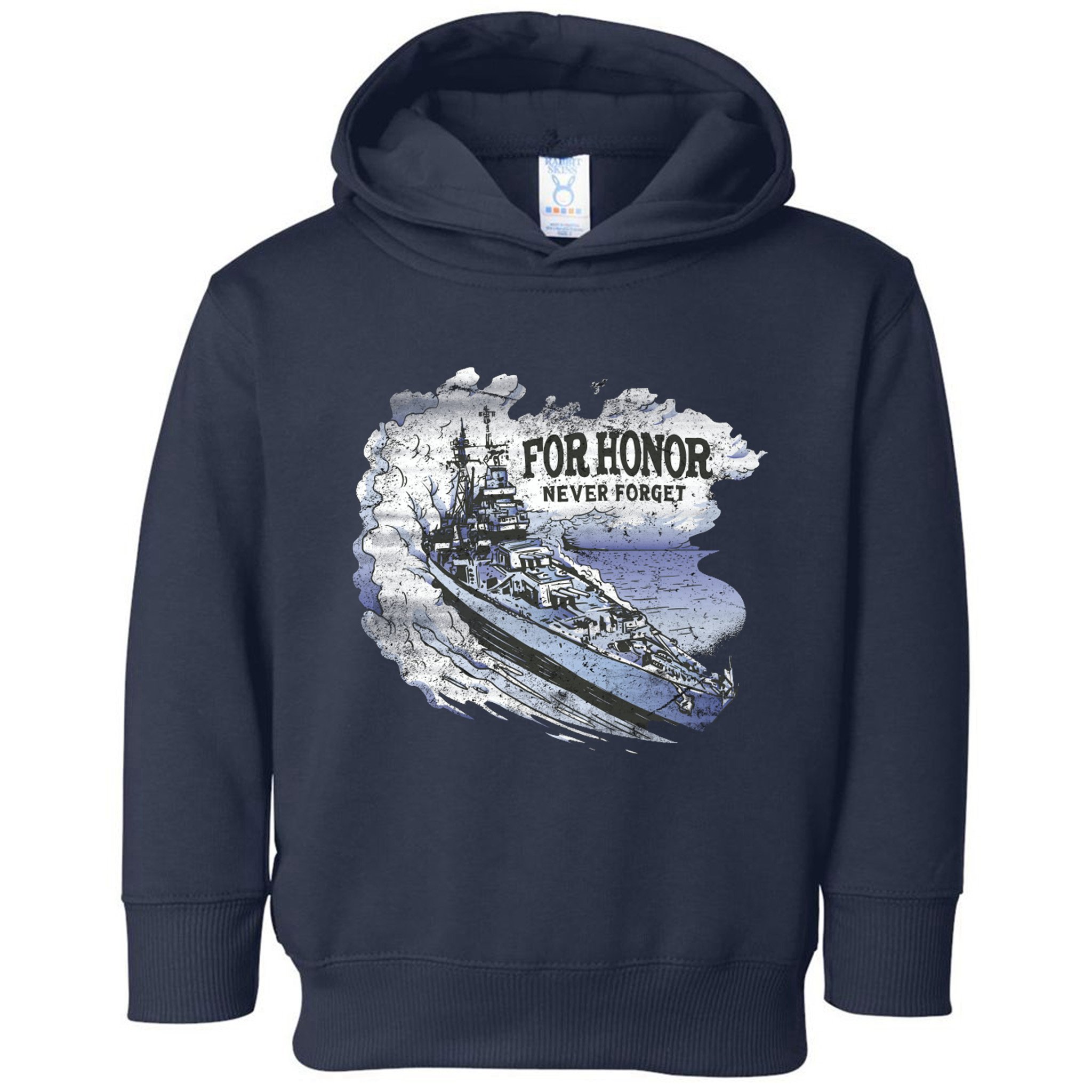 For Honor Never Forget Navy Seals Ship Toddler Hoodie