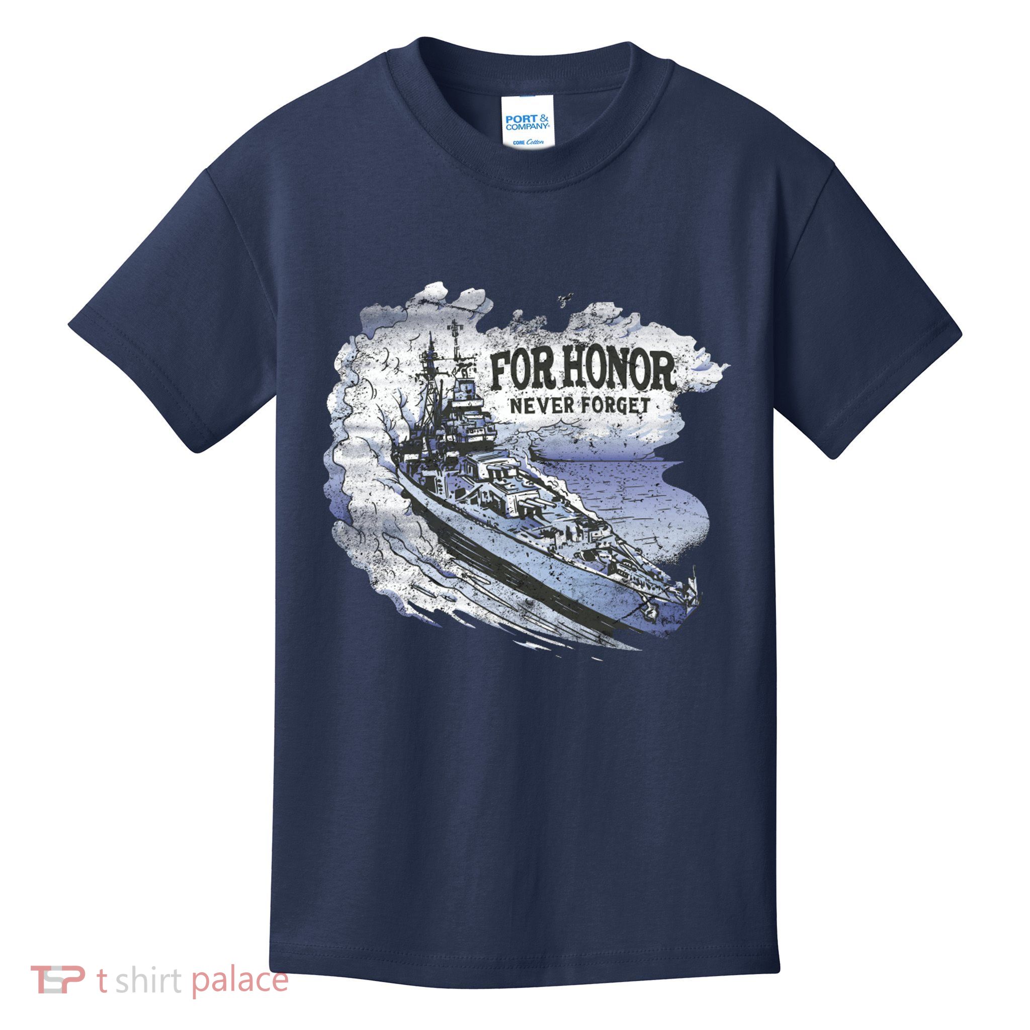 For Honor Never Forget Navy Seals Ship Kids T-Shirt