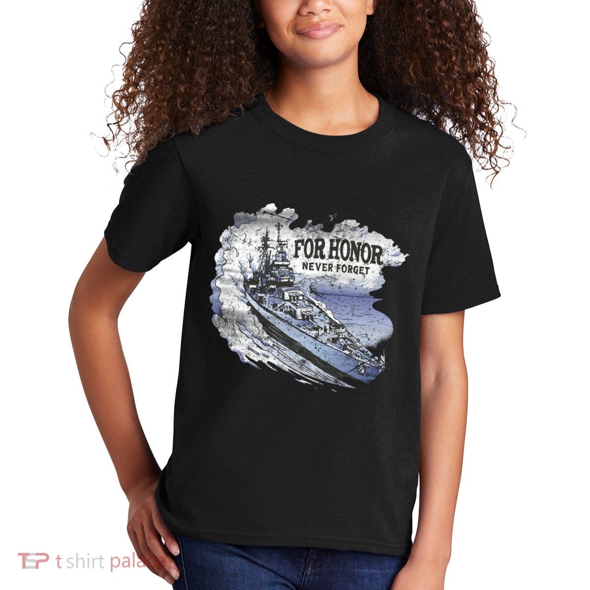 For Honor Never Forget Navy Seals Ship Kids T-Shirt