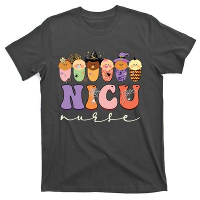 Funny Halloween Nicu Nurse Party Costume T-Shirt