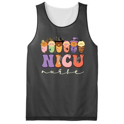 Funny Halloween Nicu Nurse Party Costume Mesh Reversible Basketball Jersey Tank