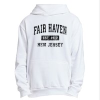 Fair Haven New Jersey Nj Vintage Established Sports Design Urban Pullover Hoodie