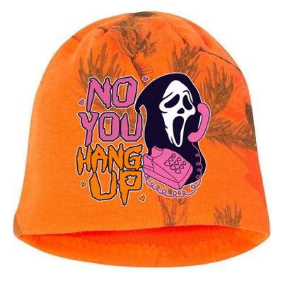 Funny Halloween No You Hang Up Scream Ghostface Mask Kati - Camo Knit Beanie