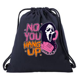 Funny Halloween No You Hang Up Scream Ghostface Mask Drawstring Bag