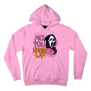 Funny Halloween No You Hang Up Scream Ghostface Mask Hoodie