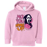 Funny Halloween No You Hang Up Scream Ghostface Mask Toddler Hoodie