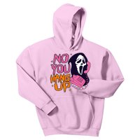 Funny Halloween No You Hang Up Scream Ghostface Mask Kids Hoodie