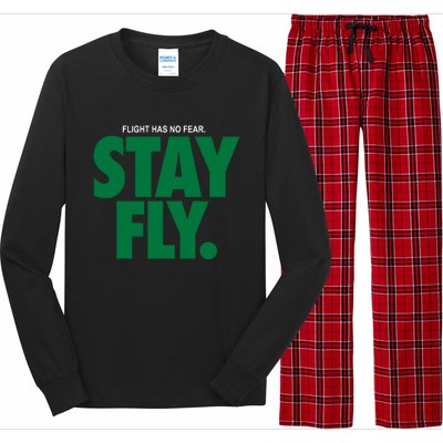 Flight Has No Fear Stay Fly Rodney Mcleod Long Sleeve Pajama Set