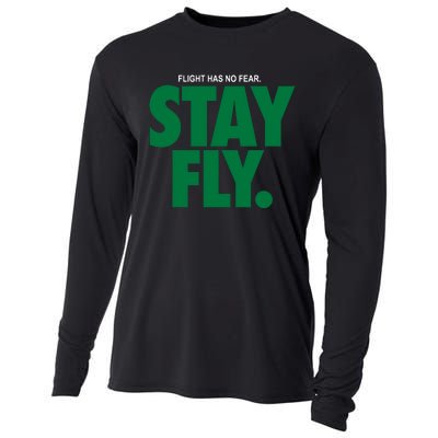 Flight Has No Fear Stay Fly Rodney Mcleod Cooling Performance Long Sleeve Crew