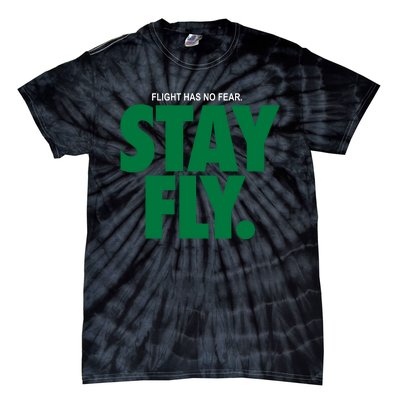 Flight Has No Fear Stay Fly Rodney Mcleod Tie-Dye T-Shirt