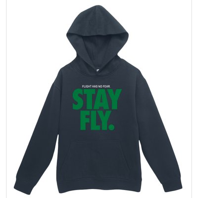 Flight Has No Fear Stay Fly Rodney Mcleod Urban Pullover Hoodie