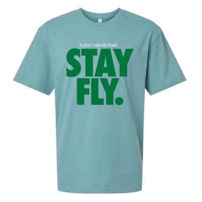 Flight Has No Fear Stay Fly Rodney Mcleod Sueded Cloud Jersey T-Shirt