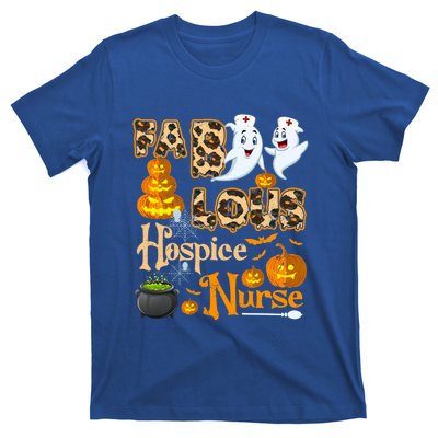 Faboolous Hospice Nurse Funny Rn Squad Halloween Puns Gift T-Shirt