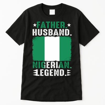 Father Husband Nigeria Father's Day Proud Dad Family Lover  Tall T-Shirt