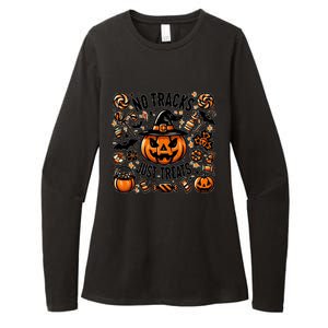 Funny Halloween No Tricks Just Treats Great Gift Womens CVC Long Sleeve Shirt