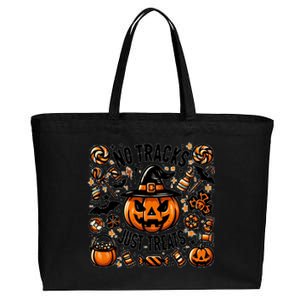 Funny Halloween No Tricks Just Treats Great Gift Cotton Canvas Jumbo Tote