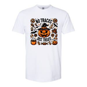 Funny Halloween No Tricks Just Treats Great Gift Softstyle CVC T-Shirt