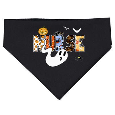 Fun Halloween NURSE Nursing School Nurse USA-Made Doggie Bandana