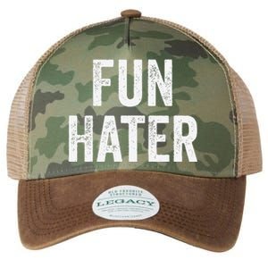 Fun Hater Negative Grouch Dad And Grandpa Gift Legacy Tie Dye Trucker Hat