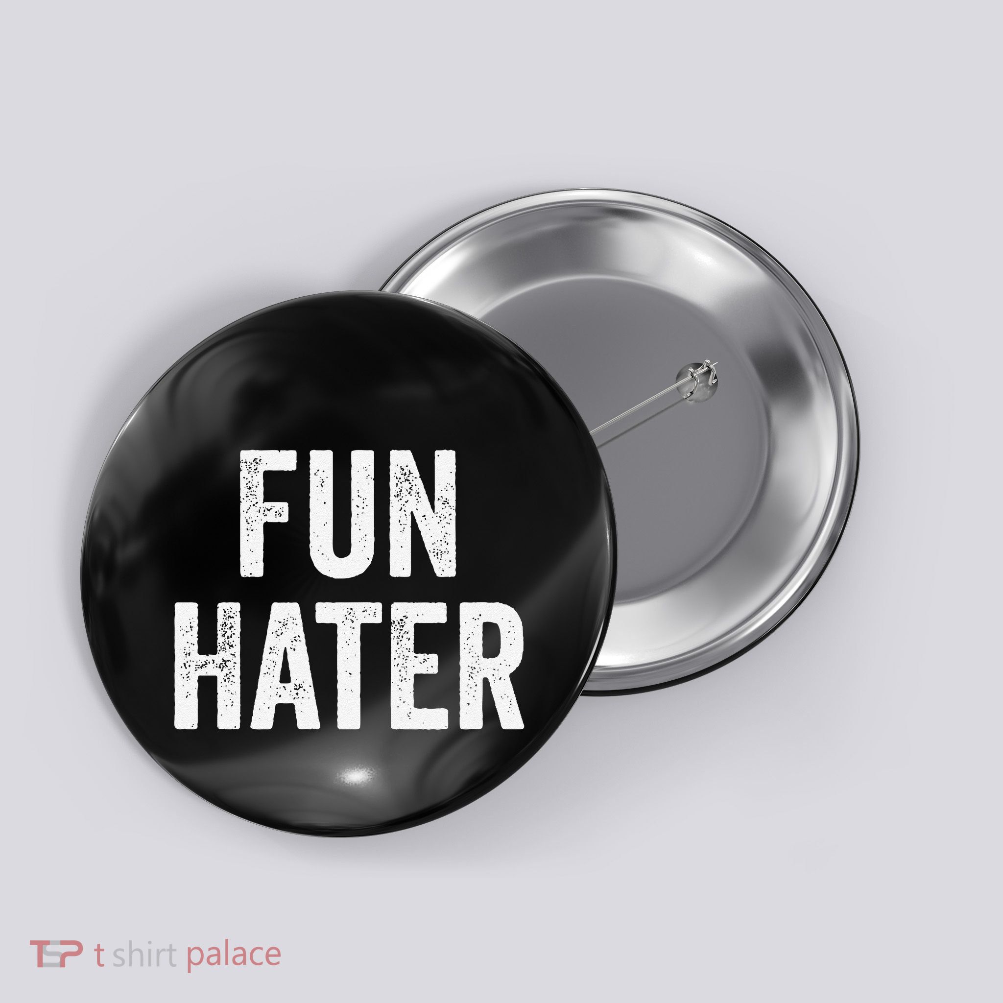 Fun Hater Negative Grouch Dad And Grandpa Gift Button