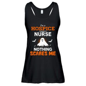 Funny Hospice Nurse Halloween ER RN Nursing Gift Ladies Essential Flowy Tank