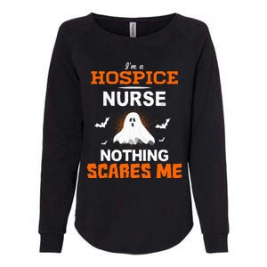 Funny Hospice Nurse Halloween ER RN Nursing Gift Womens California Wash Sweatshirt