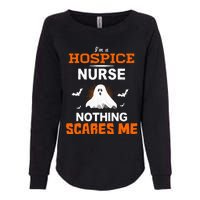 Funny Hospice Nurse Halloween ER RN Nursing Gift Womens California Wash Sweatshirt