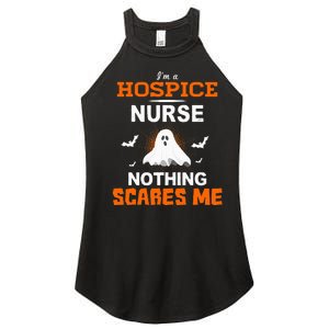 Funny Hospice Nurse Halloween ER RN Nursing Gift Women's Perfect Tri Rocker Tank