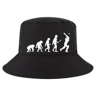 Funny History of Cricket Lover Gifts Evolution Of Cricket Cool Comfort Performance Bucket Hat